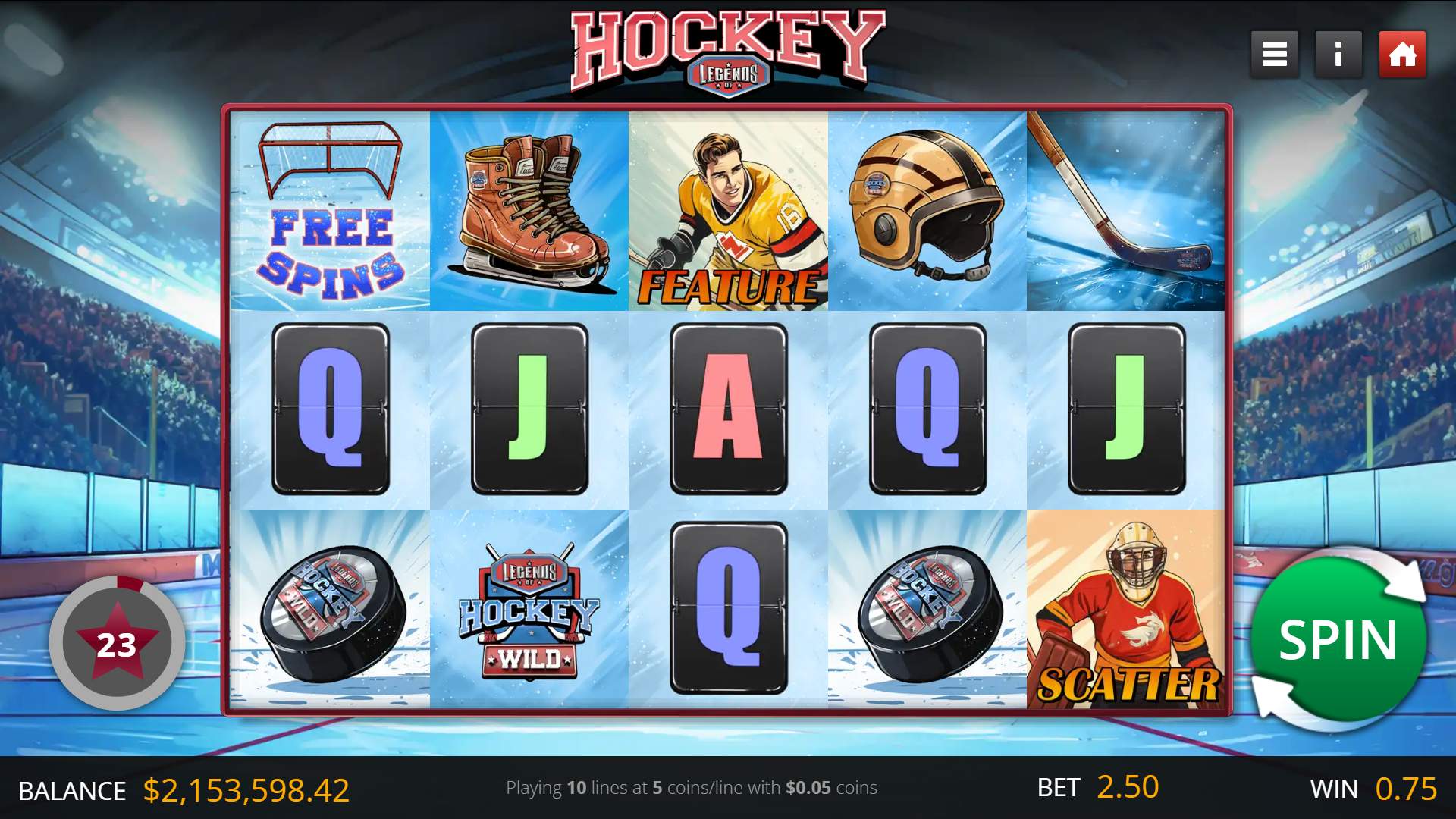 Legends of Hockey game
