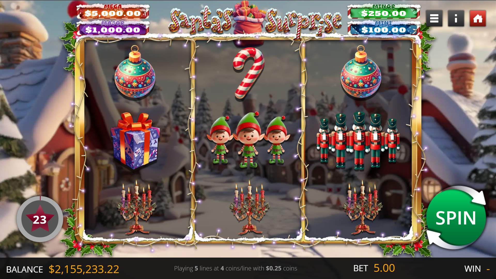 Santas Surprise game