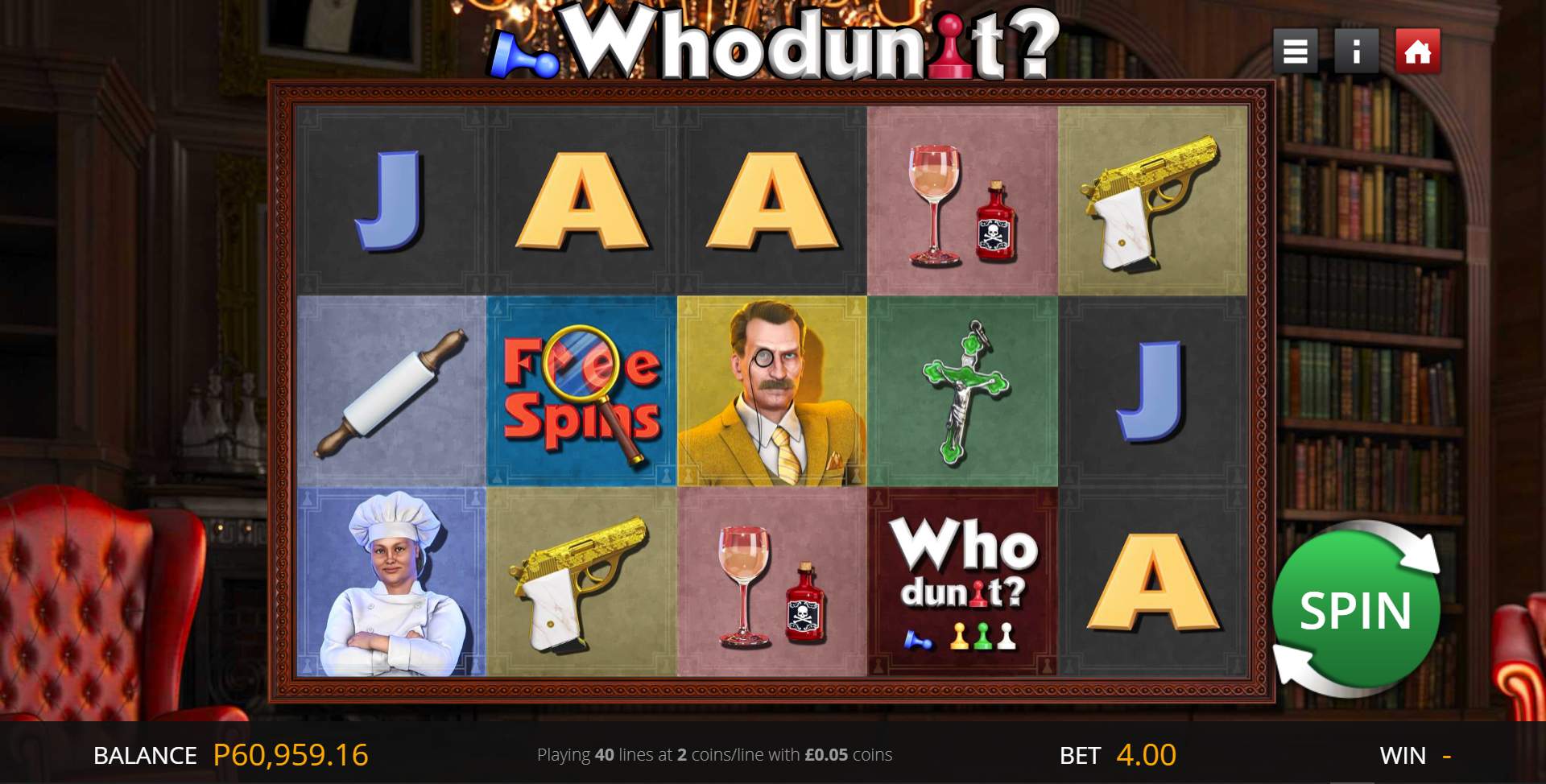 Whodunit game