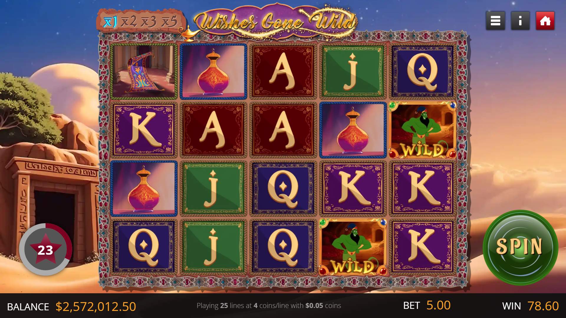 Wishes Gone Wild game