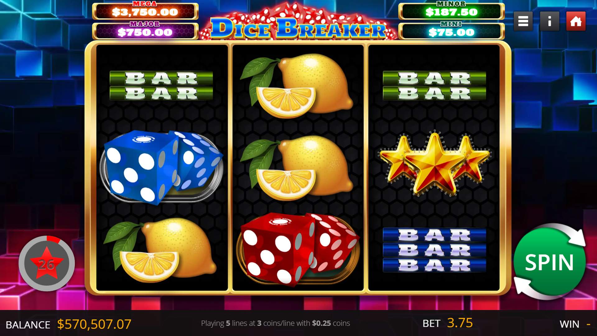 Dice Breaker game