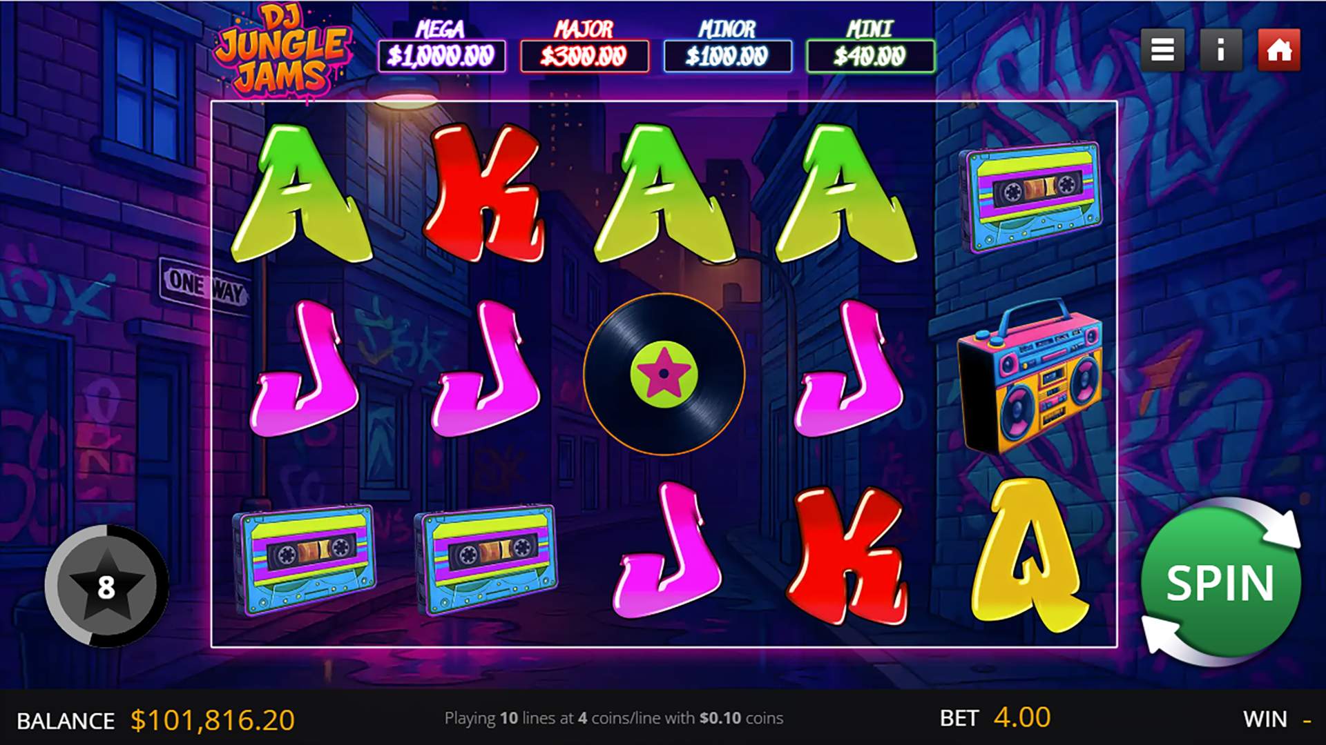 DJ Jungle Jamz game