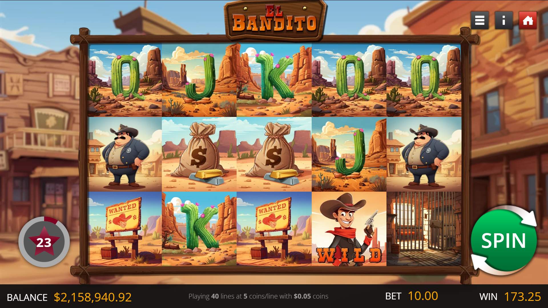 El Bandito game