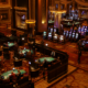 Las Vegas Strip gaming revenue editorial illustration