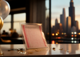Unbranded Illinois lottery jackpot editorial scene