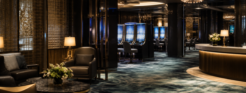 Las Vegas high limit casino editorial news image