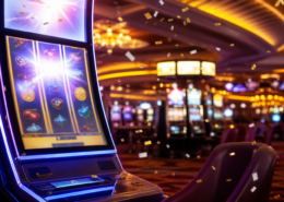Florida casino jackpot editorial illustration