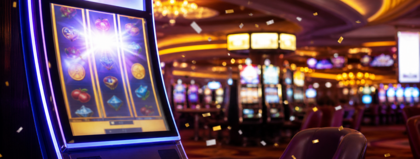 Florida casino jackpot editorial illustration