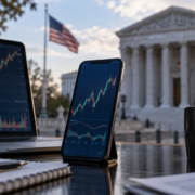 Editorial illustration for Blockchain.com Prediction Markets: Crypto Firm Seeks a U.S. Entry