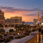 Editorial illustration about Las Vegas Casino Revenue Flat, United States casino and gambling news, and source documents
