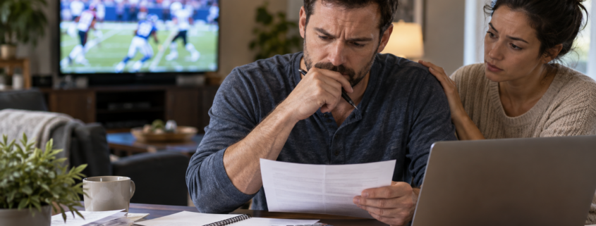 Editorial illustration for Sports Betting Debt: A Report Raises Consumer-Risk Questions