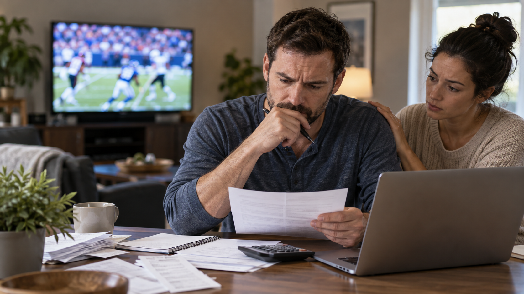 Editorial illustration for Sports Betting Debt: A Report Raises Consumer-Risk Questions