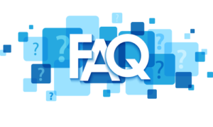 Lucky Creek FAQ logo with tiled question marks